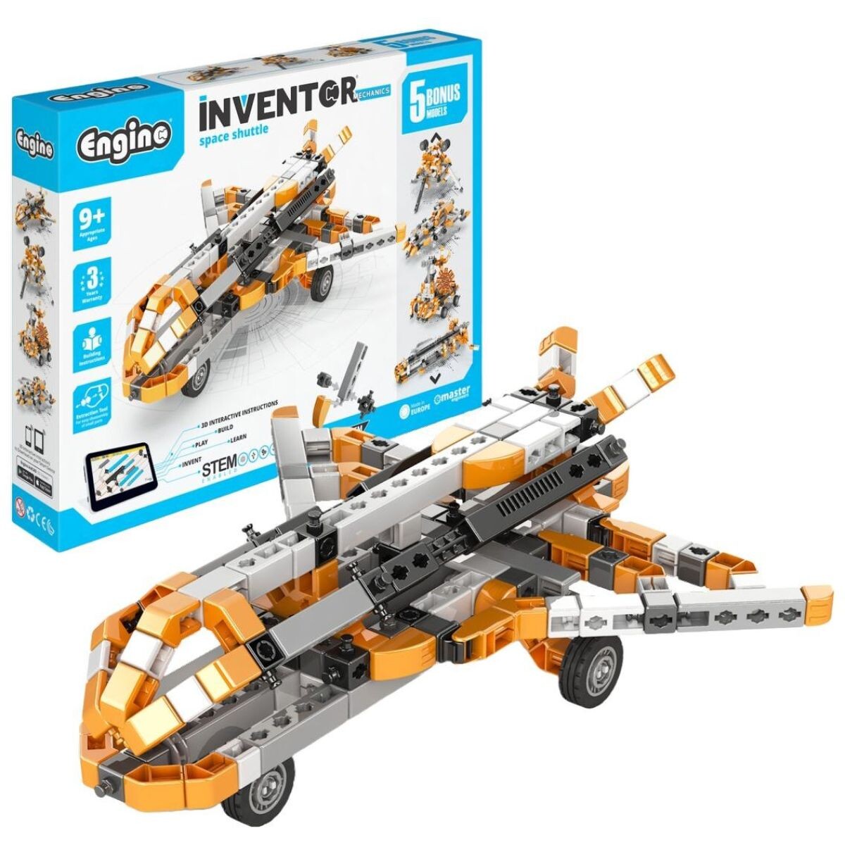 Engino Inventor Raketoplán 5 modelov