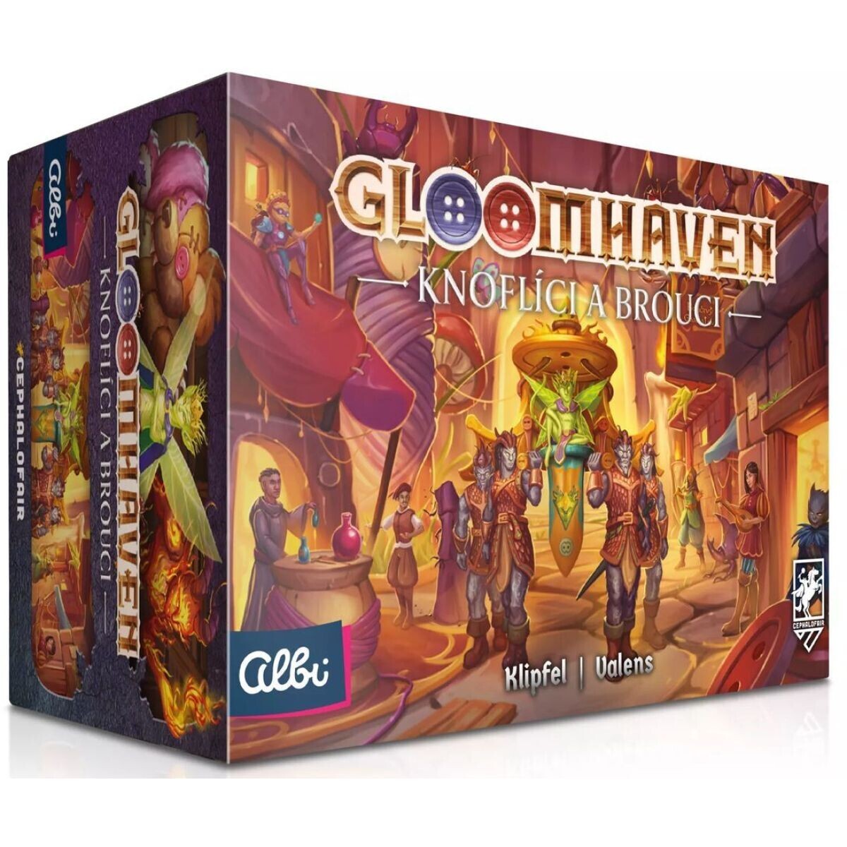 Albi Gloomhaven: Gombíky a chrobáky