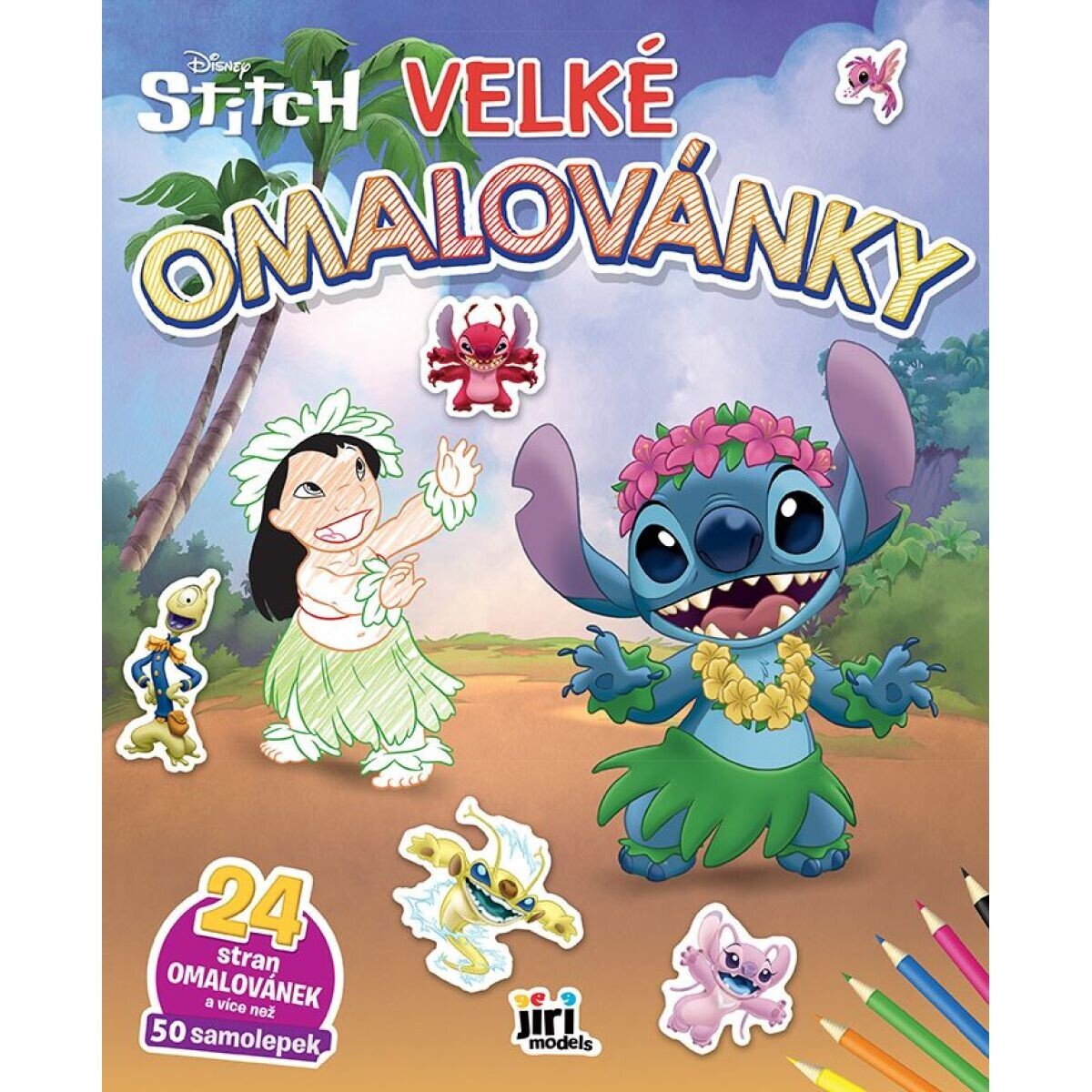 Veľké omaľovánky Lilo & Stitch