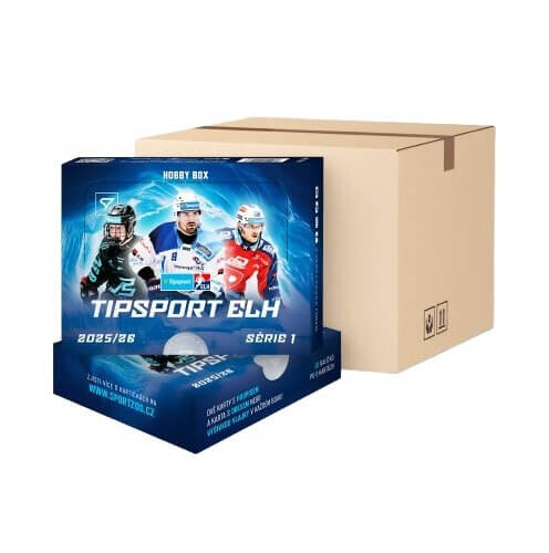 Sportzoo Hokejové karty Tipsport ELH 25/26 Hobby case 1. séria