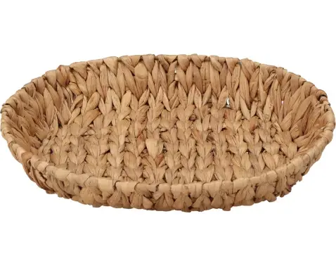 Pletený košík 28x35 cm, vodný hyacint%