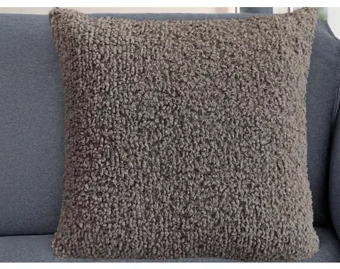 Dekoračný vankúš Rabbit Teddy 45x45 cm, antracitový%