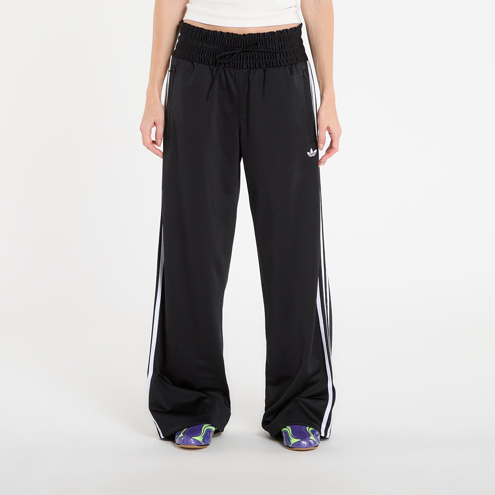 Tepláky adidas Smocked Fb Track Pants Black XS
