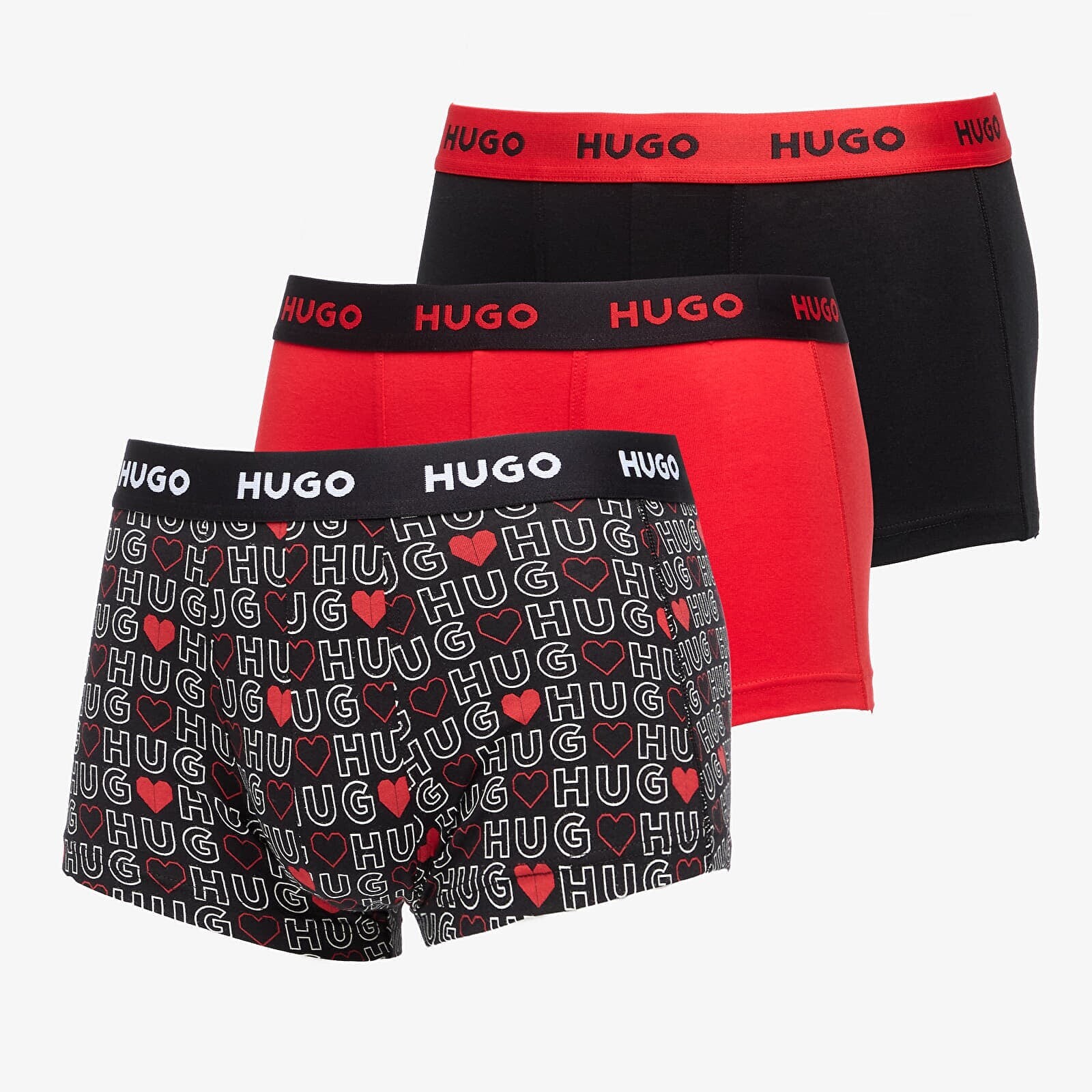 Boxerky Hugo Boss Trunk 3-Pack Design Multicolor M