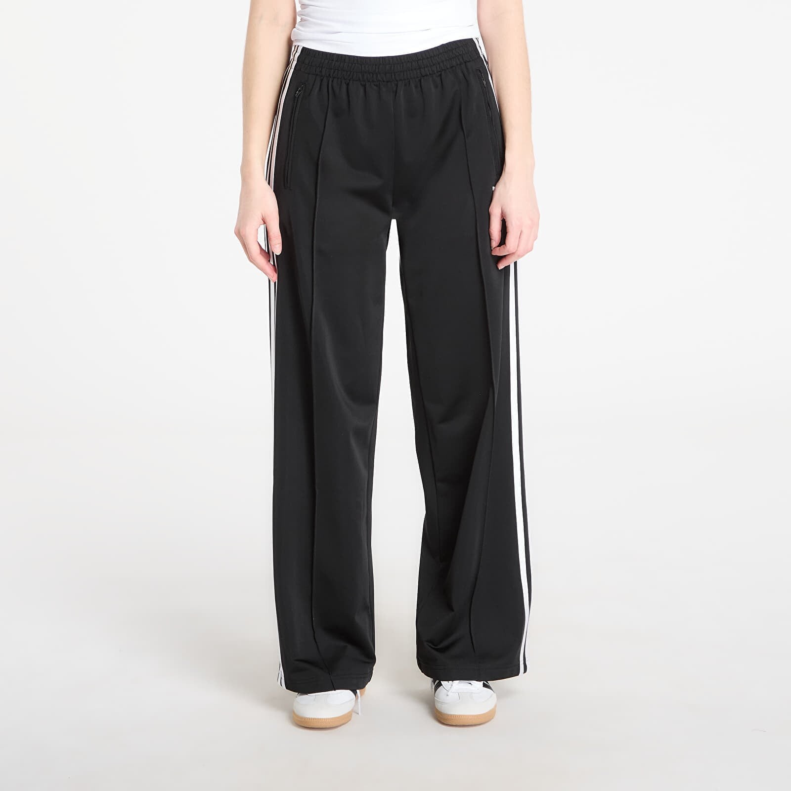 Tepláky adidas Fb Loose Track Pants Black/ White S