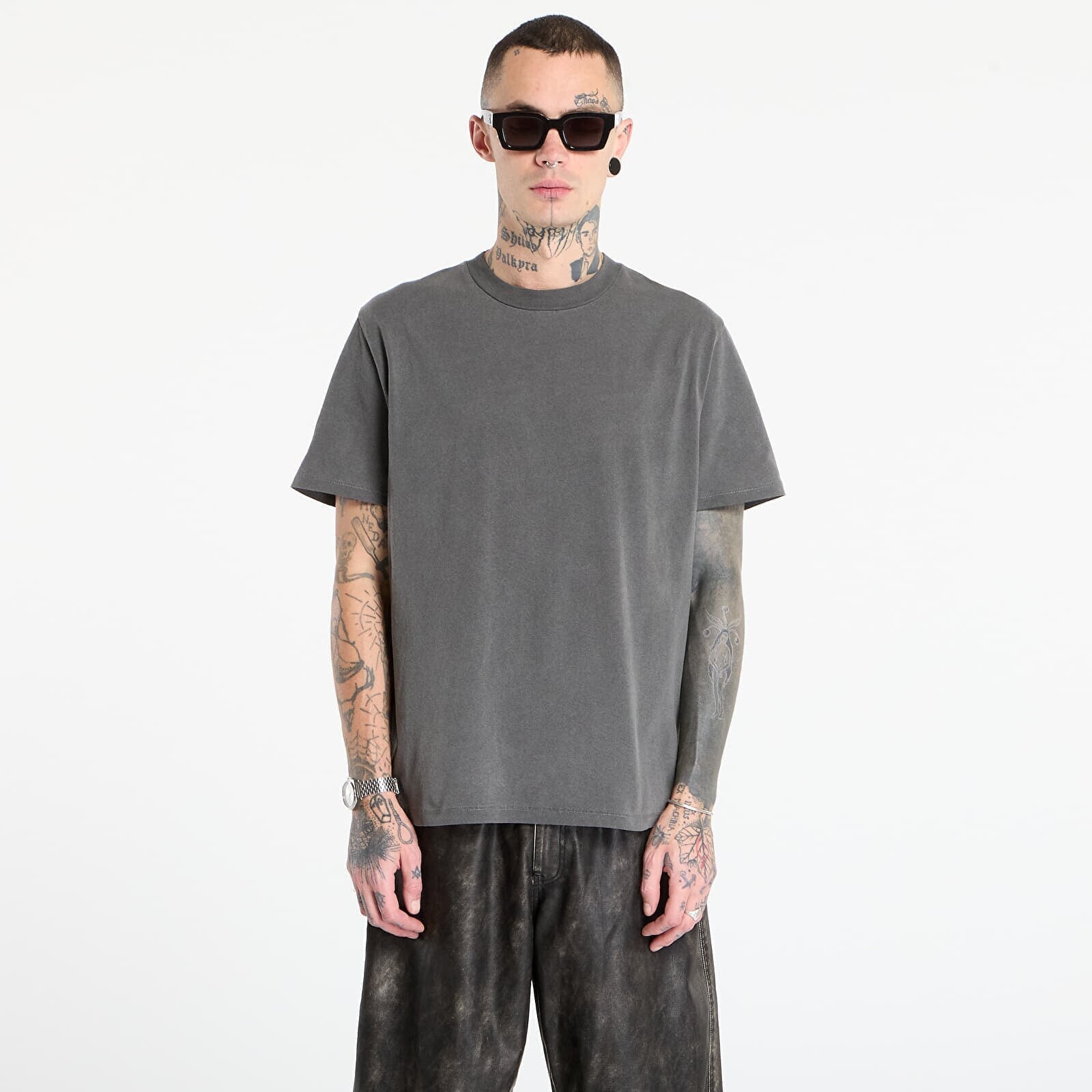 Tričko OUR LEGACY Box T-Shirt Worn Black Legacy Jersey 52