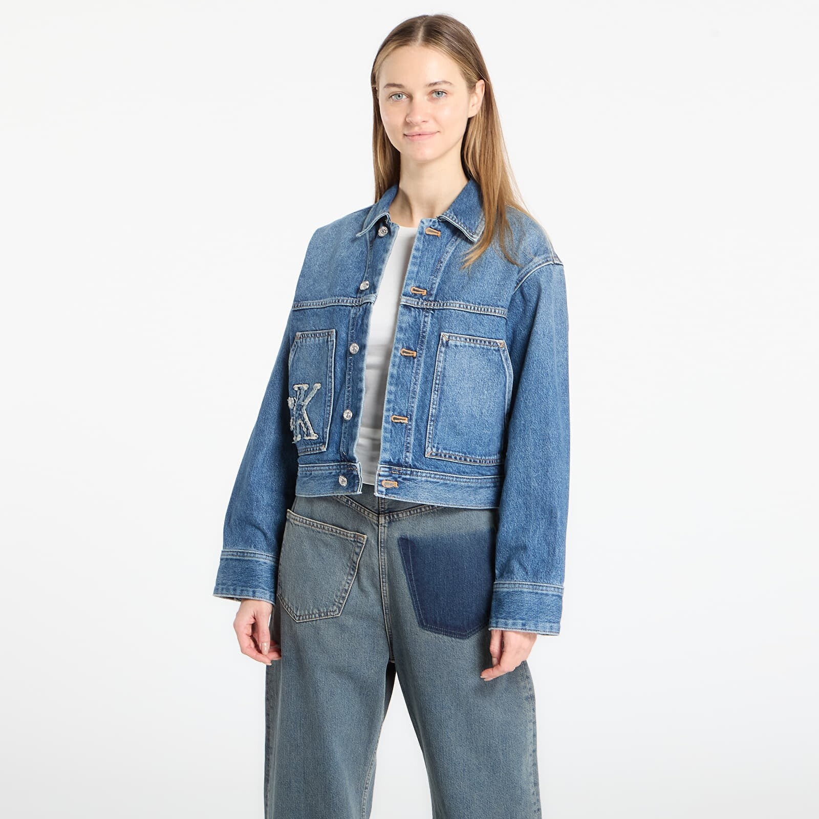 Bunda Calvin Klein Jeans Workwear Jacket Blue M