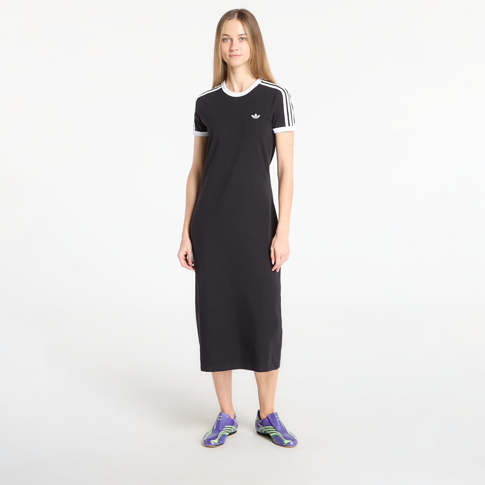 Oblečenie adidas 3S Dress Black/ White M