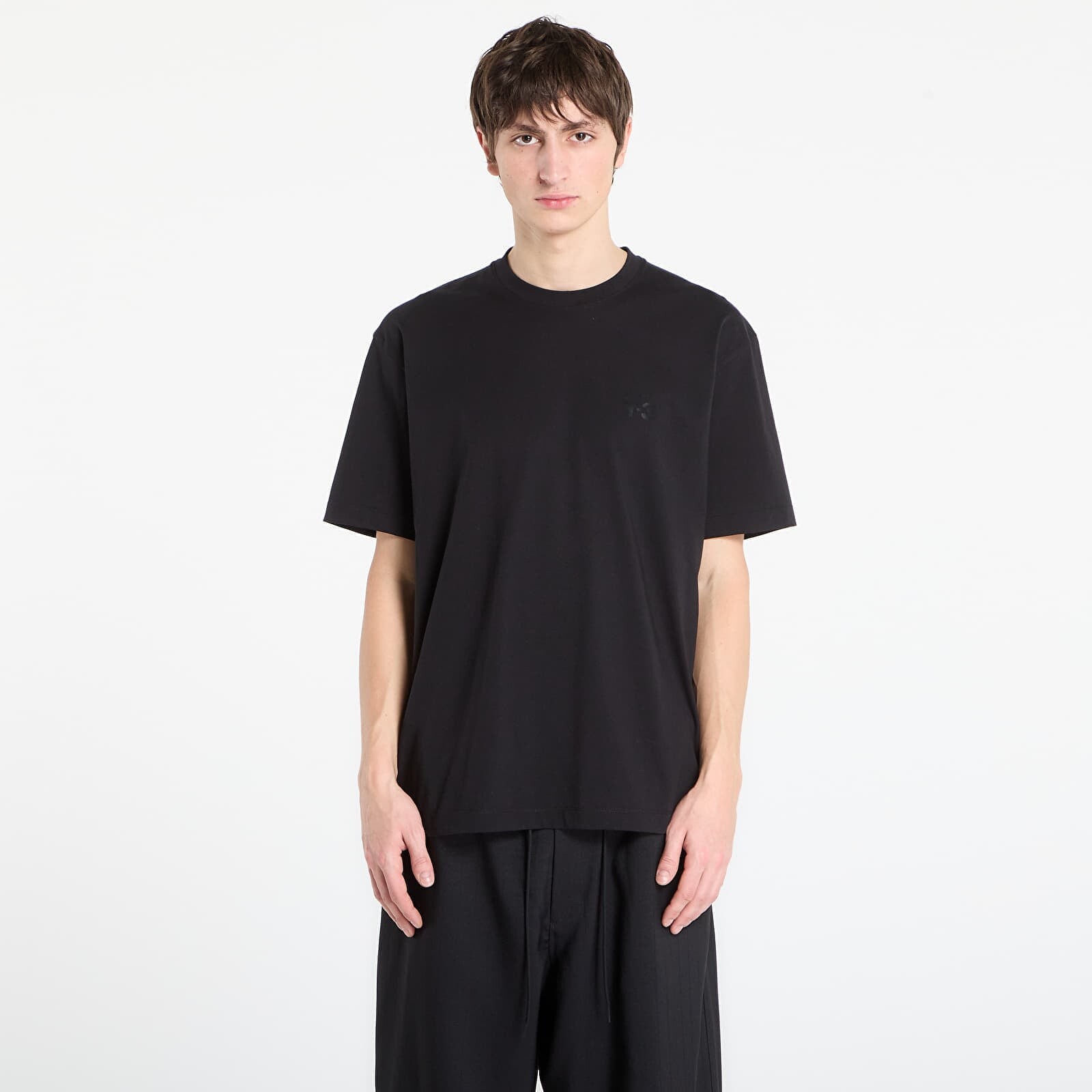 Tričko Y-3 Regular Short Sleeve T-Shirt Black M