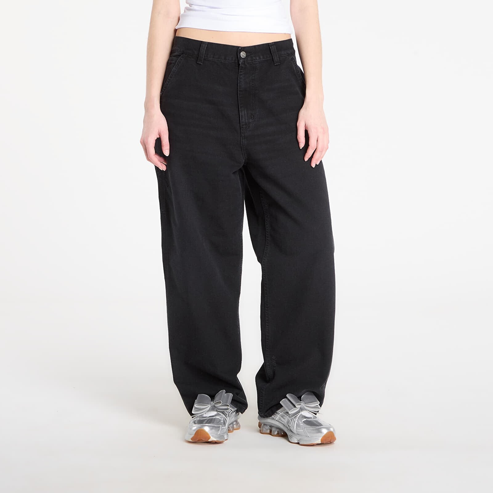 Kalhoty Carhartt WIP W' Brandon Single Knee Pant Black S
