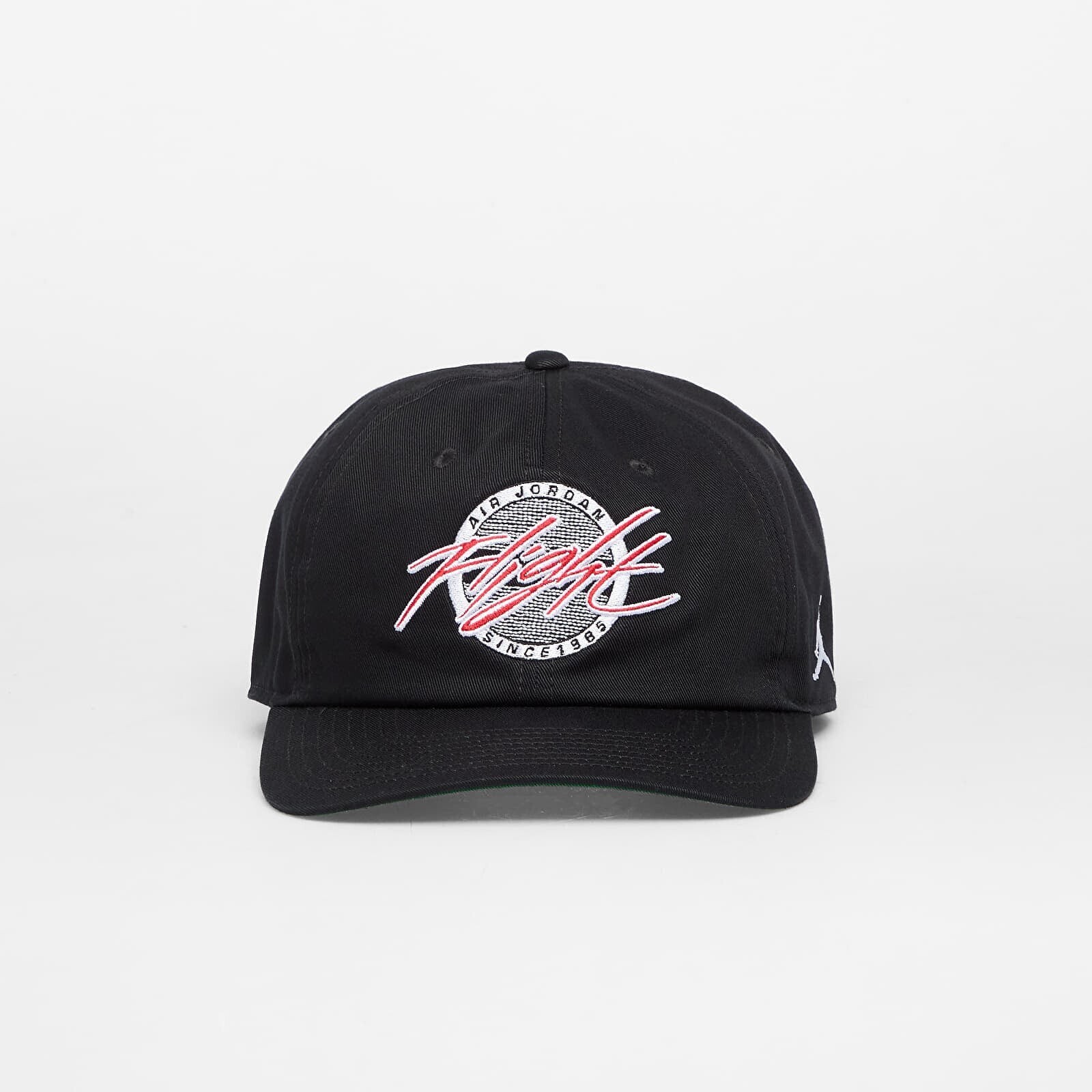 Šiltovka Jordan Flight Pro Unstructured Flat Bill Cap Black/ Kelly Green/ White S/M