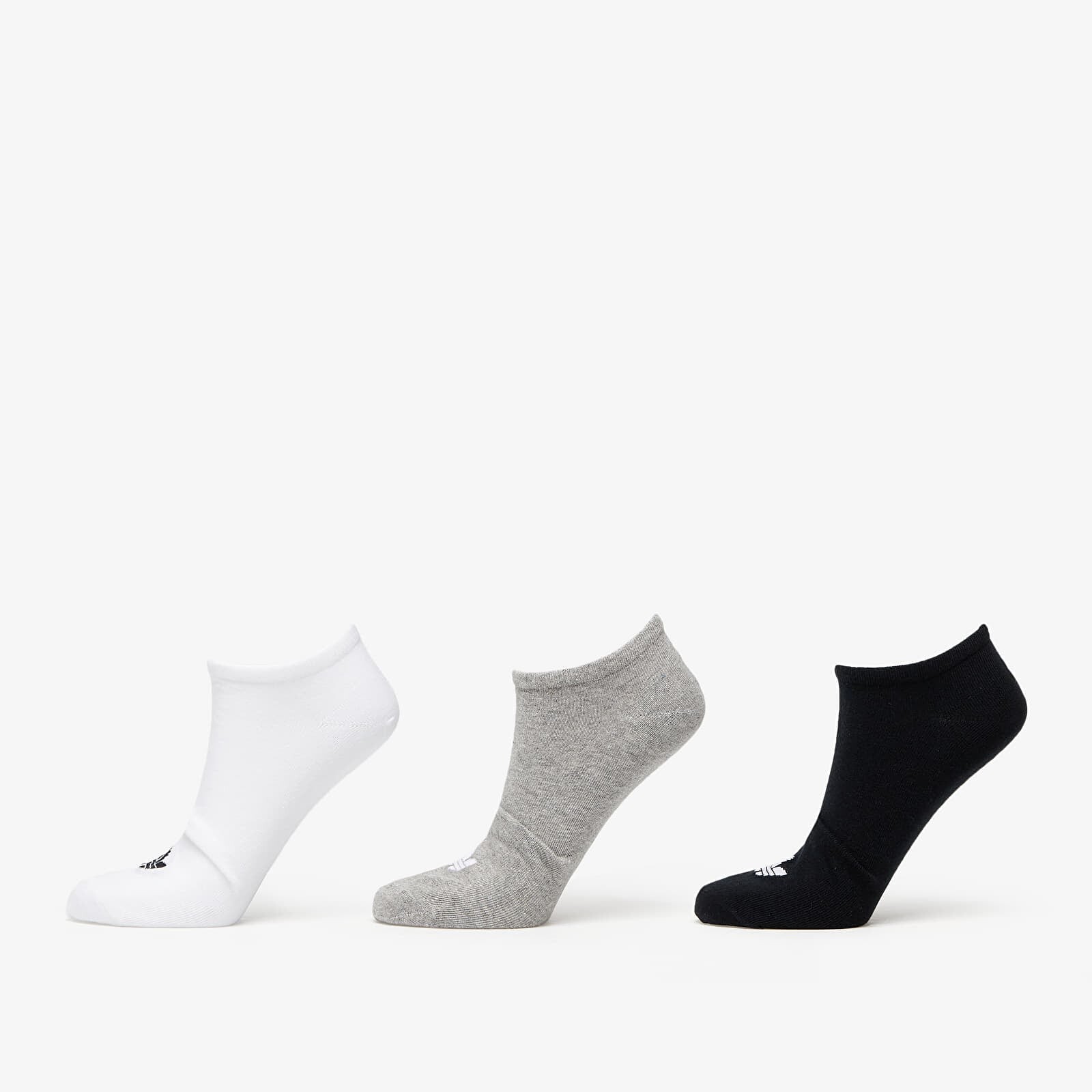 Ponožky adidas Trefoil Liner Socks 3-Pack White/ Black/ Mgreyh 35-38