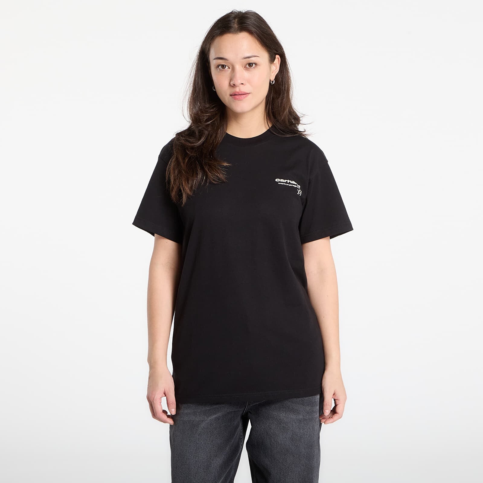 Tričko Carhartt WIP S/S Garble T-Shirt UNISEX Black XS