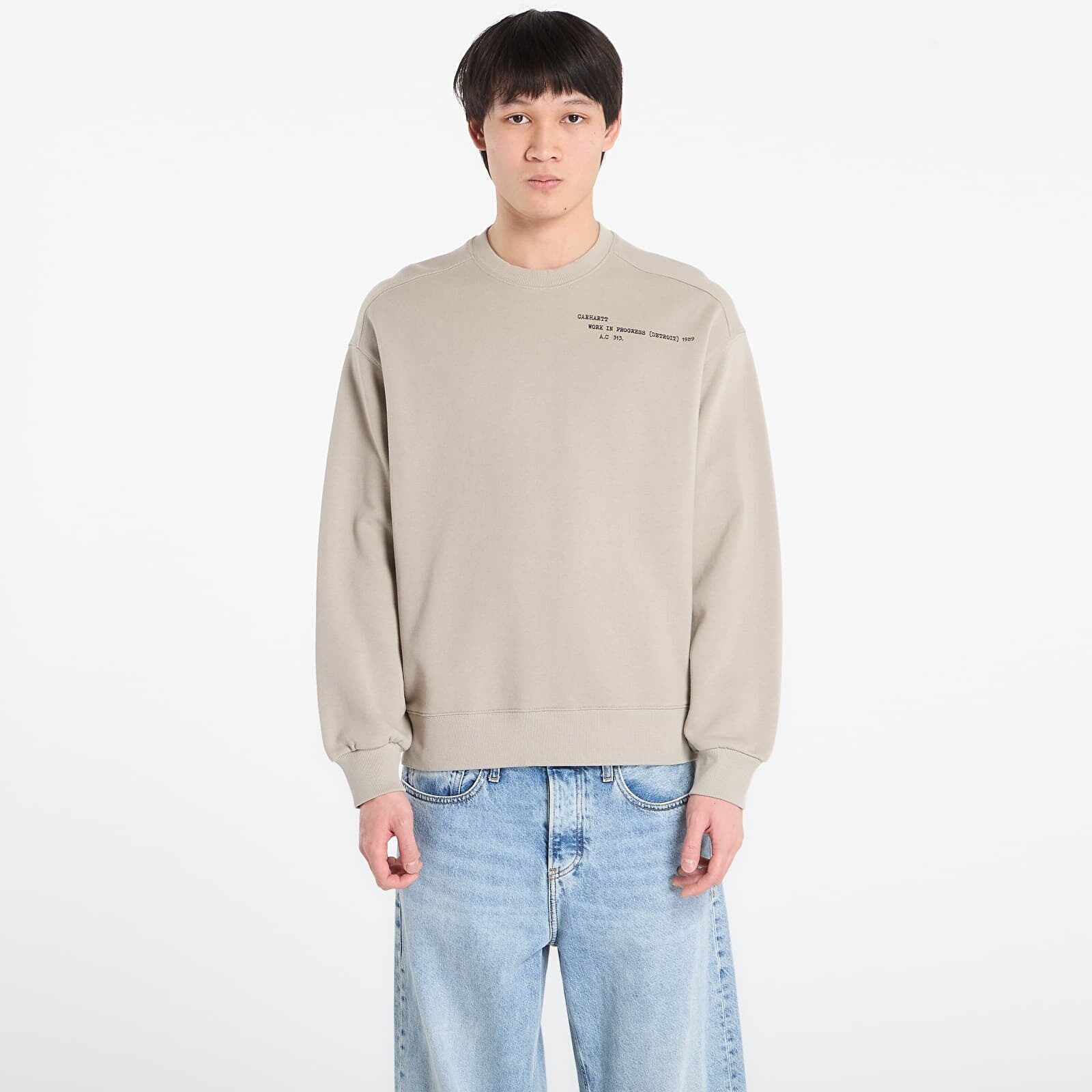 Mikina Carhartt WIP Punched Sweat UNISEX Puddle L