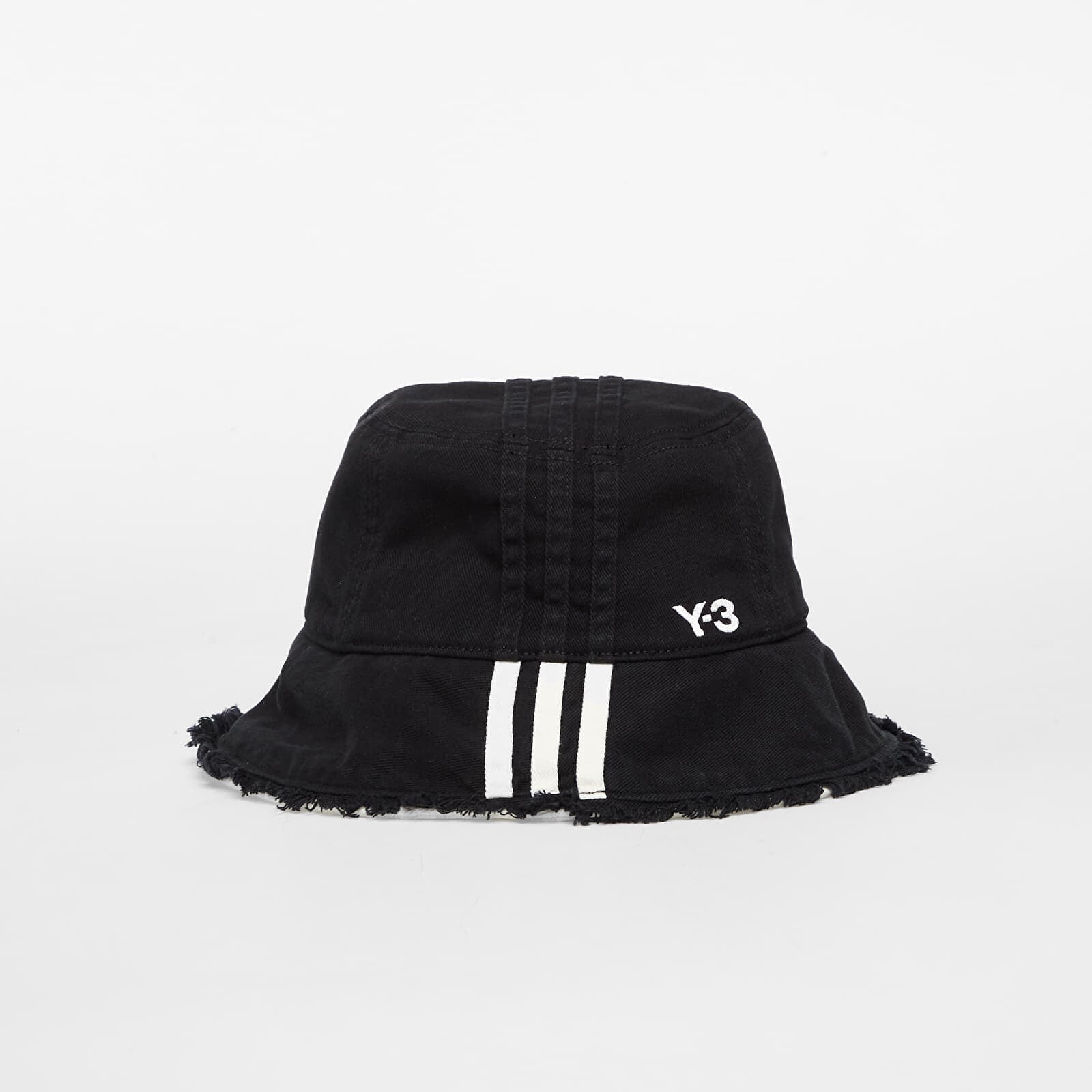 Klobúk Y-3 Stripes Bucket Hat Black L