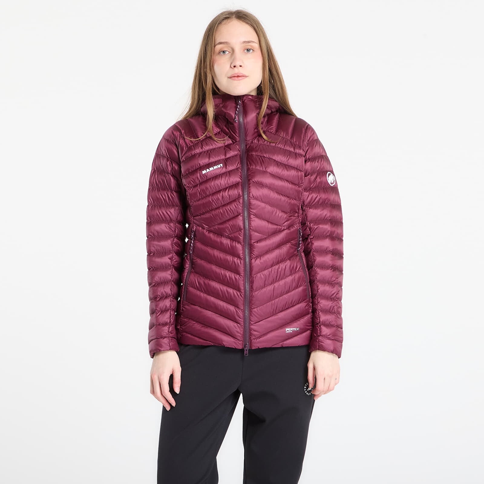 Bunda Mammut Broad Peak IN Hooded Jacket Women Vin/ Black XS