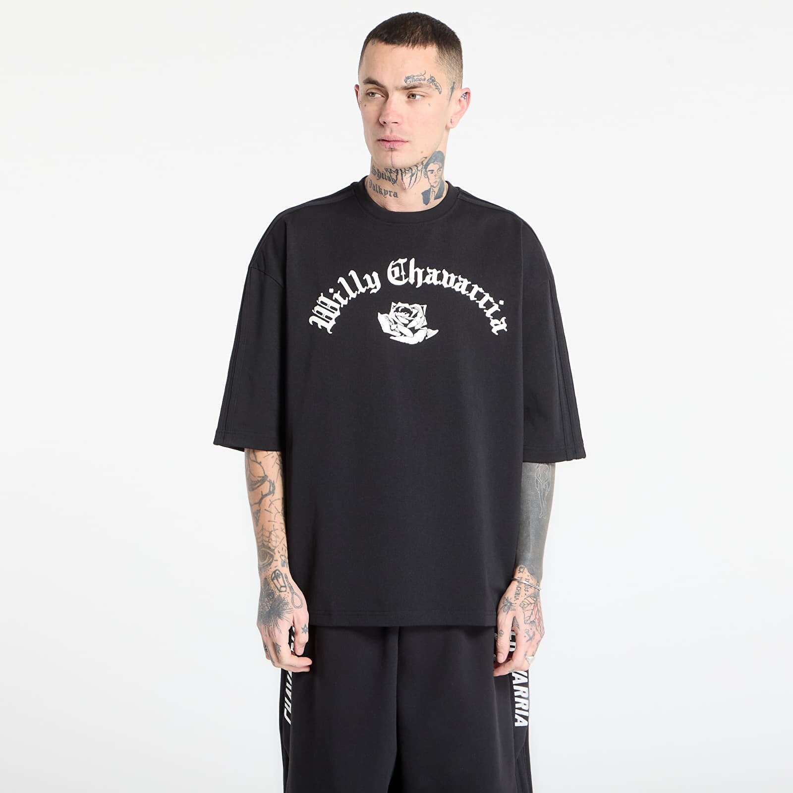 Tričko adidas x Willy Chavarria Logo Ss Tee Black XL