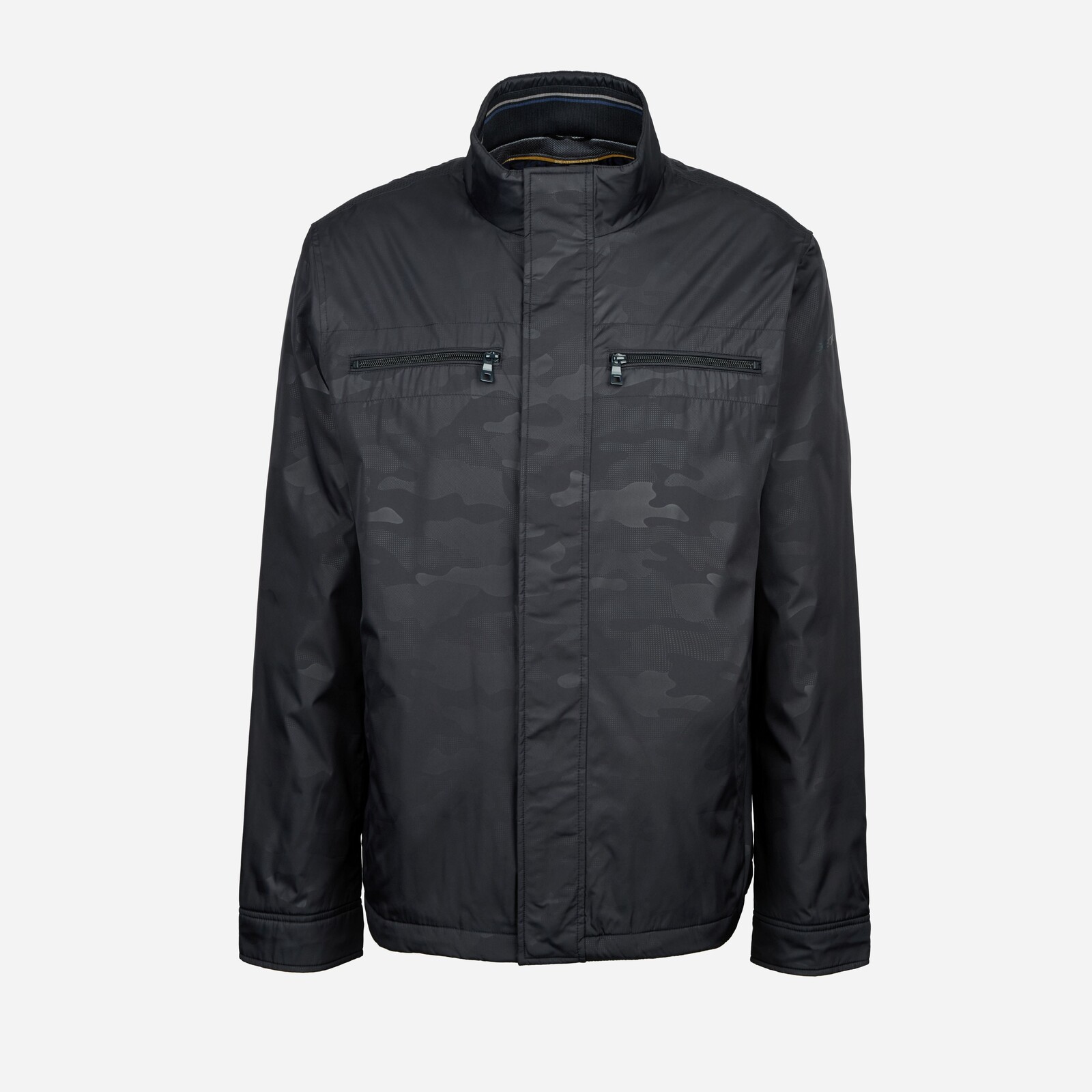 Men's Dark Grey Jacket Geox Jharrod - Mens