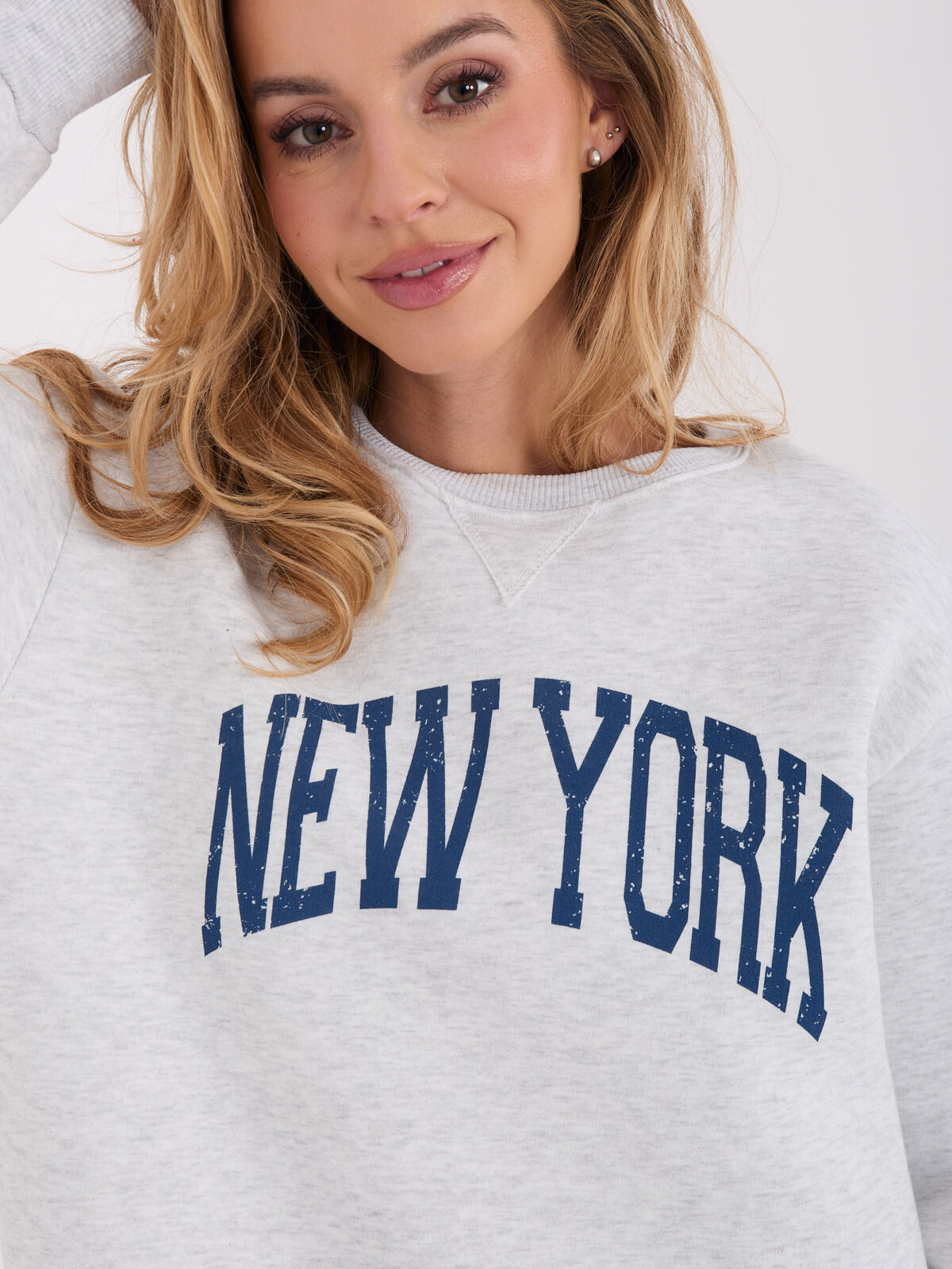 Svetlosivá mikina New York