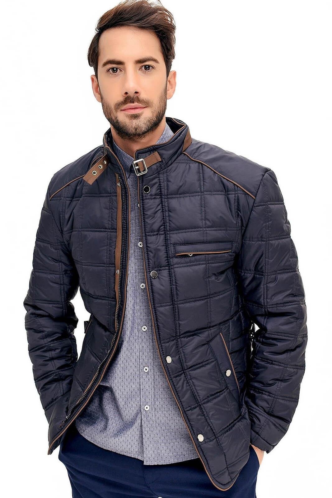 M9640 DEWBERRY MEN'S JACKET-NAVY BLUE