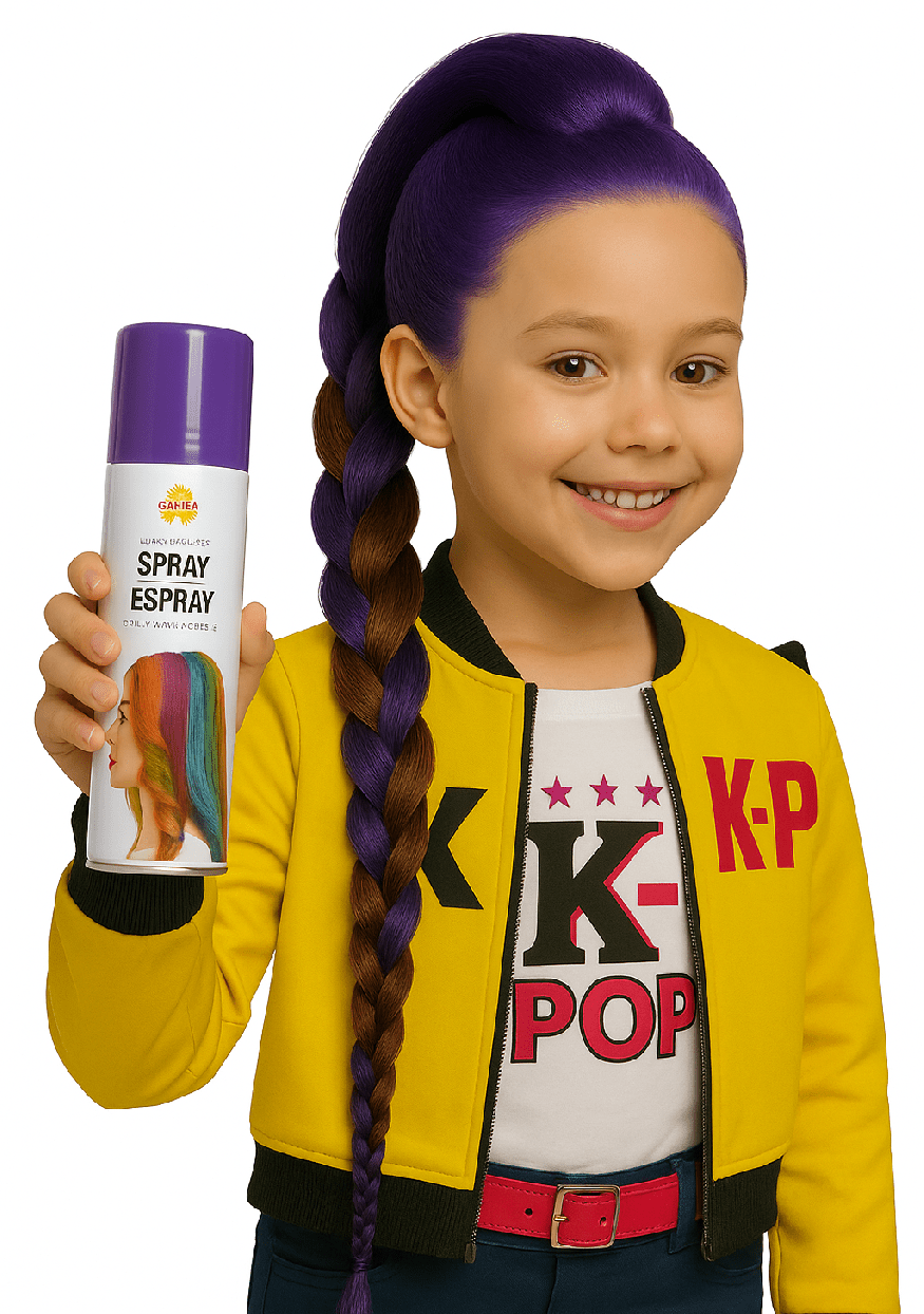 Guirca KPop sprej na vlasy 125 ml fialový