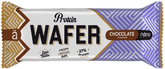 Nano supps protein wafer 40 g - čokoláda