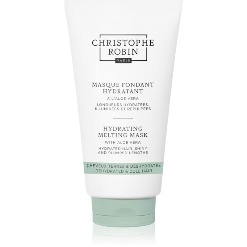 Christophe Robin Hydrating Melting Mask with Aloe Vera hydratačná maska  pre suché vlasy 75 ml