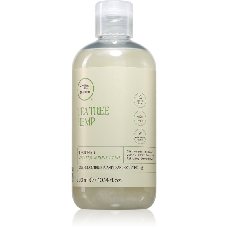 Paul Mitchell Tea Tree Hemp Restoring Shampoo & Body Wash šampón a sprchový gél s hydratačným účinkom 300 ml