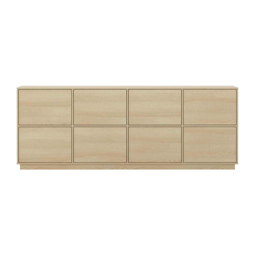 MID.YOU ŠIROKÁ KOMODA, farba duba, 220,5/82,5/41,5 cm