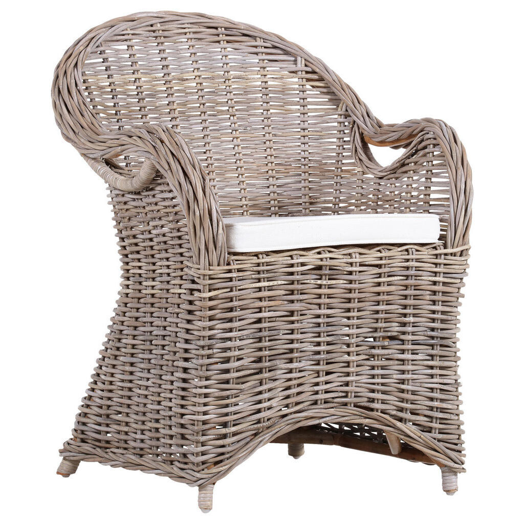 Landscape KRESLO, drevo, sivá