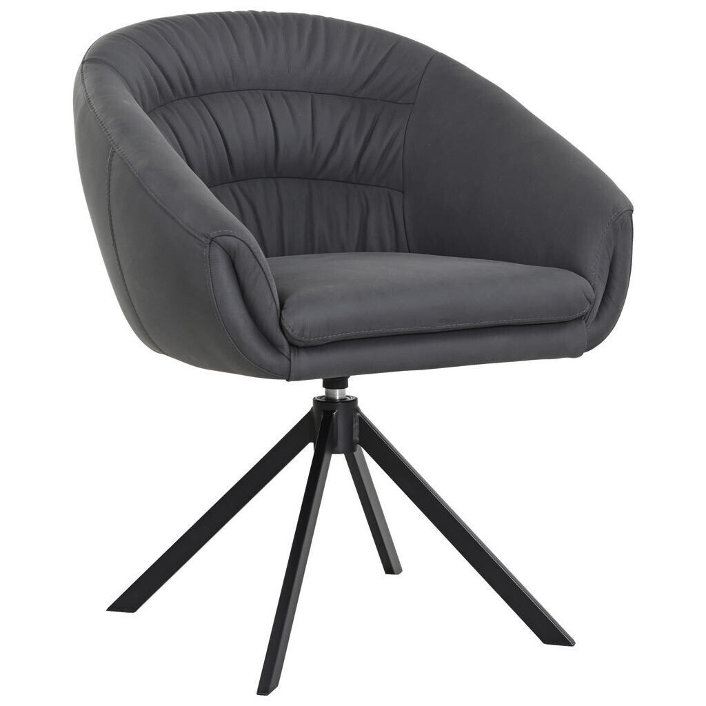 Johann Jakob STOLIČKA S PODRÚČKAMI, čierna