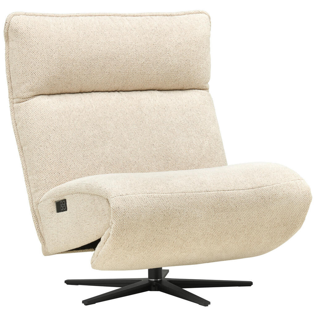 Chilliano KRESLO, textil, krémová