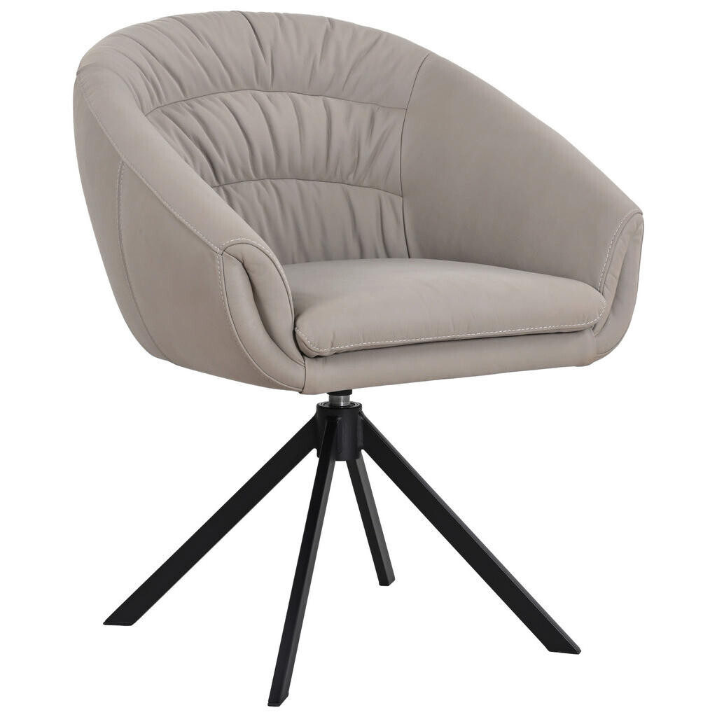 Johann Jakob STOLIČKA S PODRÚČKAMI, sivobéžová