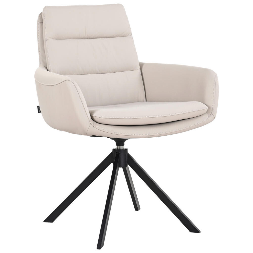 Dieter Knoll STOLIČKA S PODRÚČKAMI, taupe