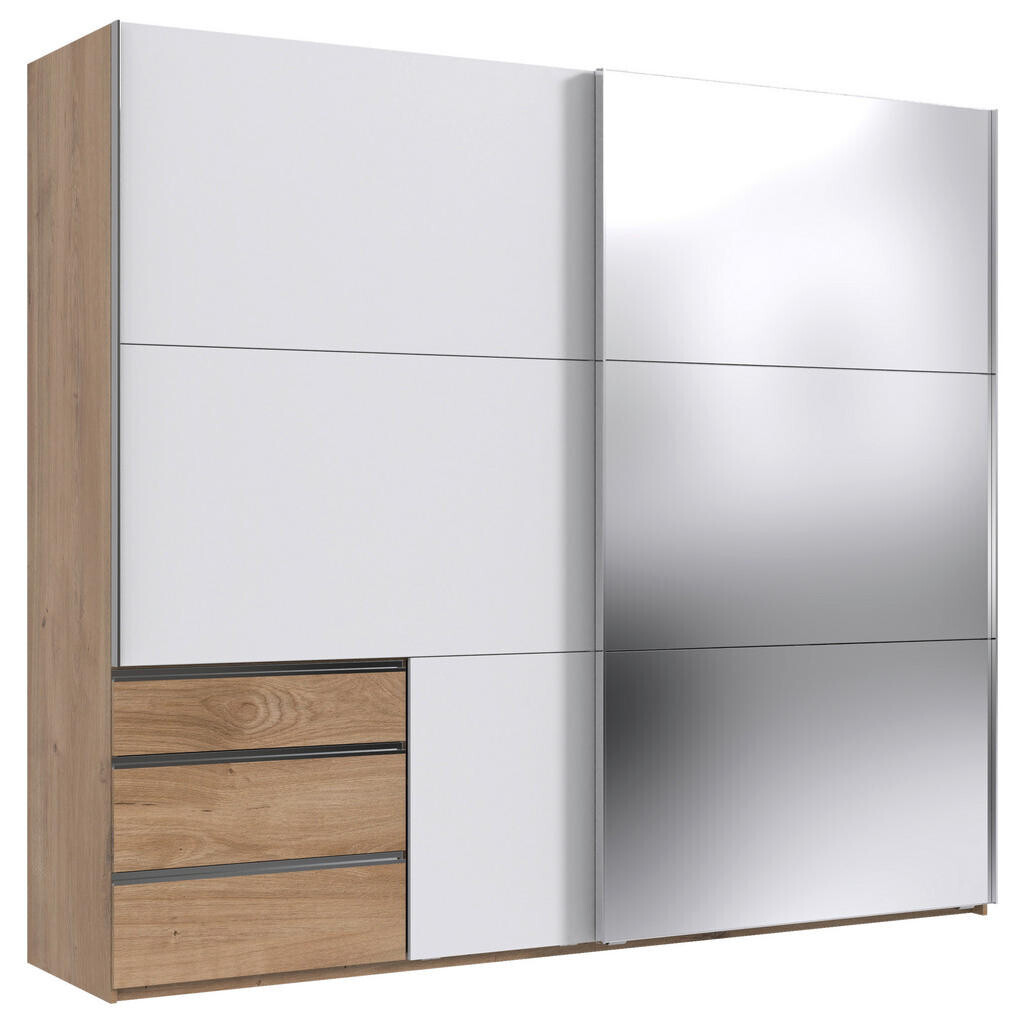 MID.YOU ŠAT. SKRIŇA S POSUV. DVERAMI, biela, farba duba, 250/216/65 cm