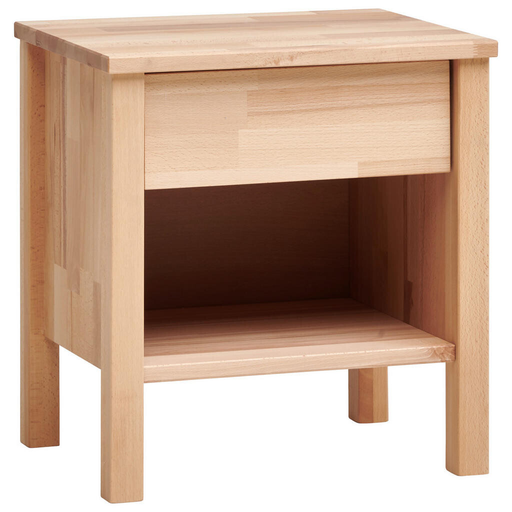 MID.YOU NOČNÝ STOLÍK, jadrový buk, jadrový buk, 47/49/37 cm