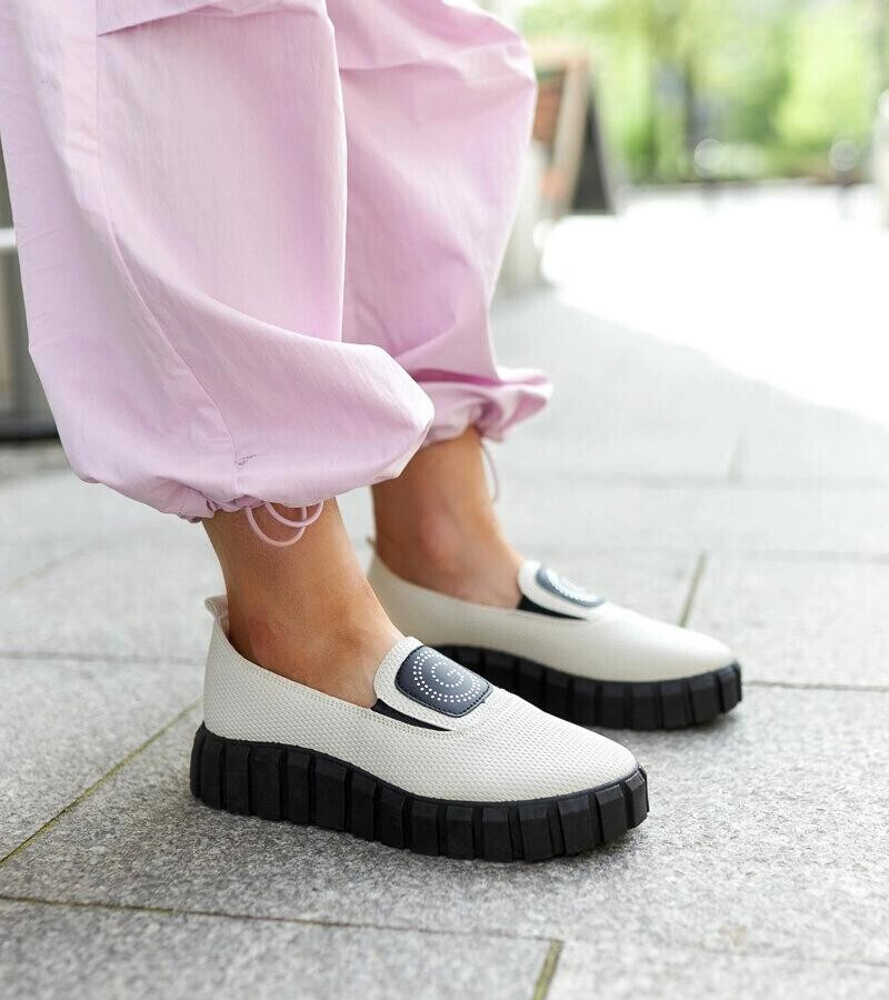 Poltopánky TQ2407 biele - Solea 39