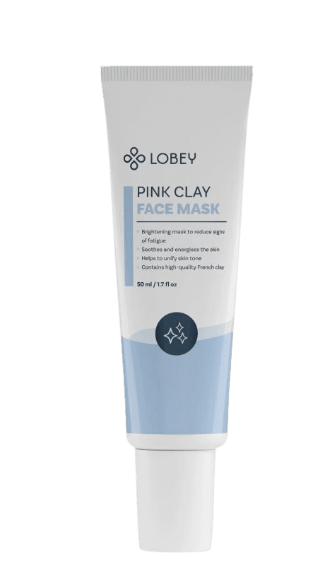 LOBEY Pleťová maska s ružovým ílom 50 ml