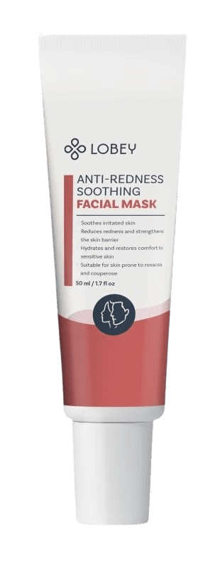 LOBEY Upokojujúca maska na začervenanie pleti 50 ml