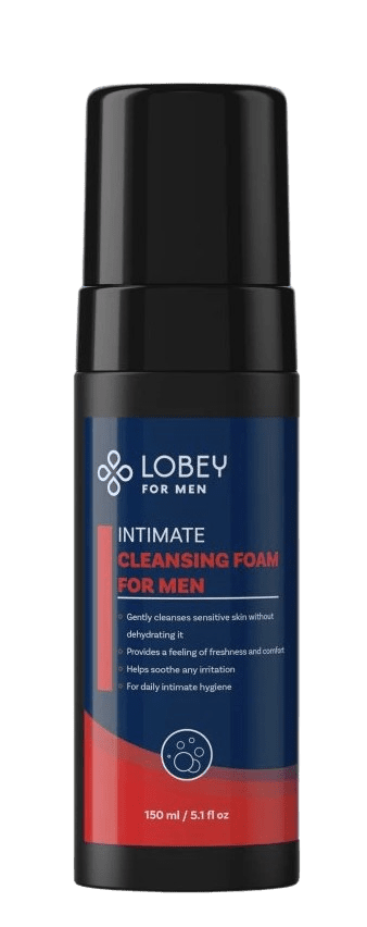 LOBEY Intimná pena pre mužov 150 ml