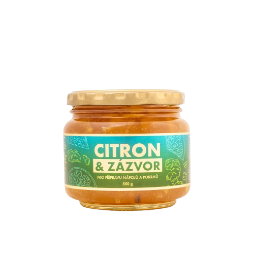 YUZU Citrón a zázvor 550 g