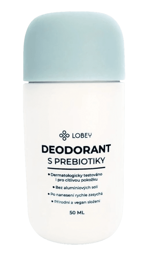 LOBEY Deodorant s prebiotikami 50 ml