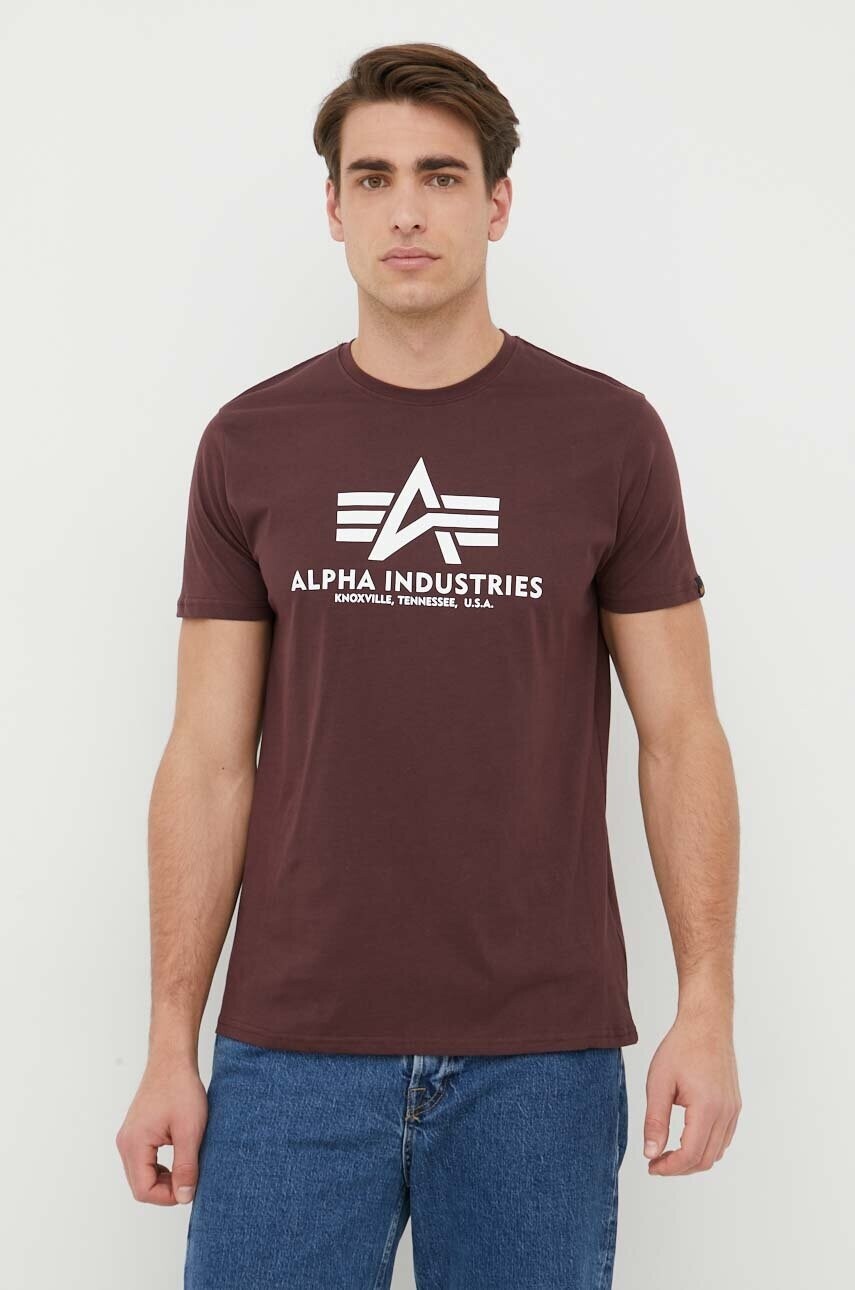 Bavlnené tričko Alpha Industries Basic T-Shirt