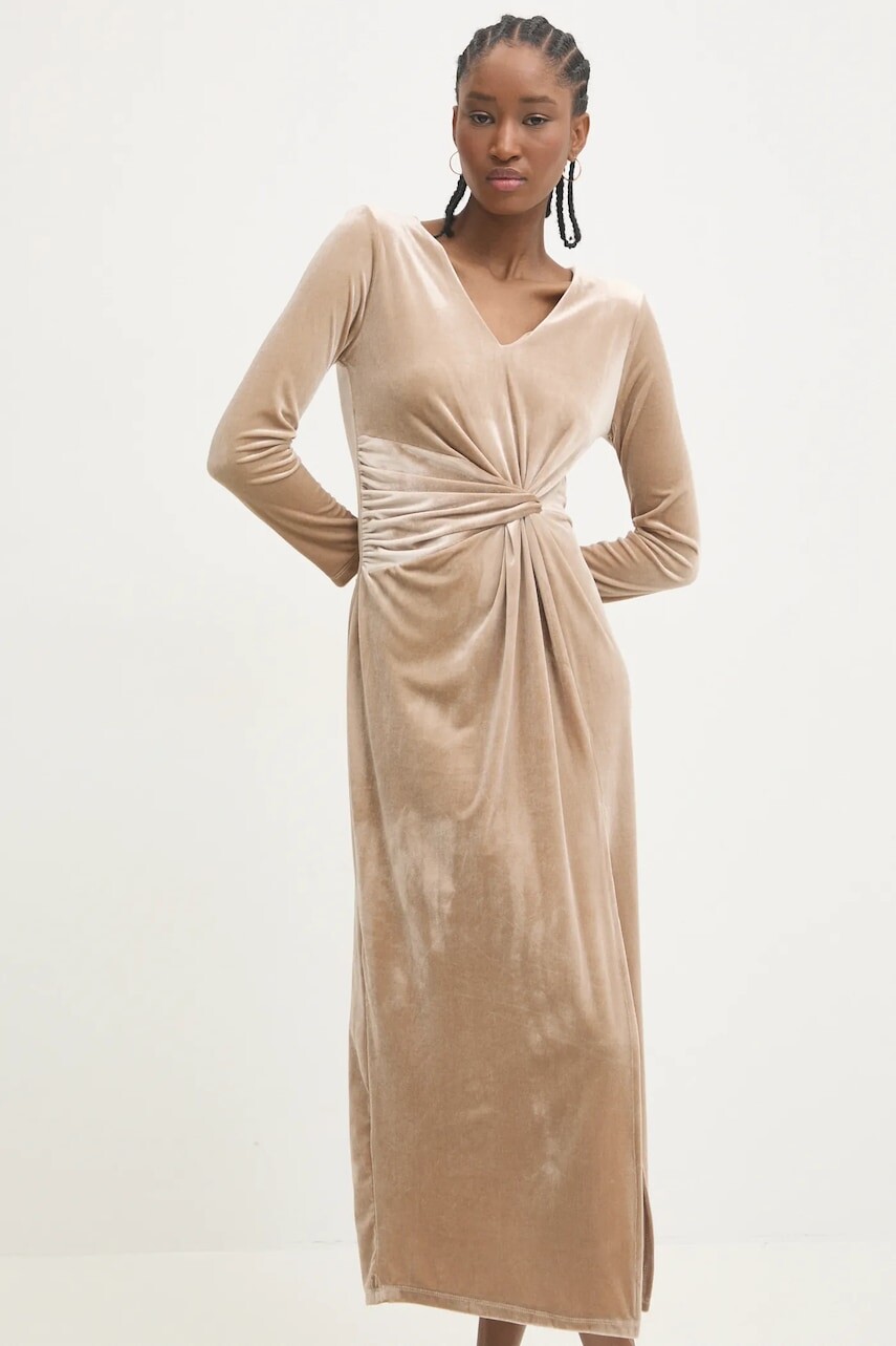 Zamatové šaty Answear.LAB