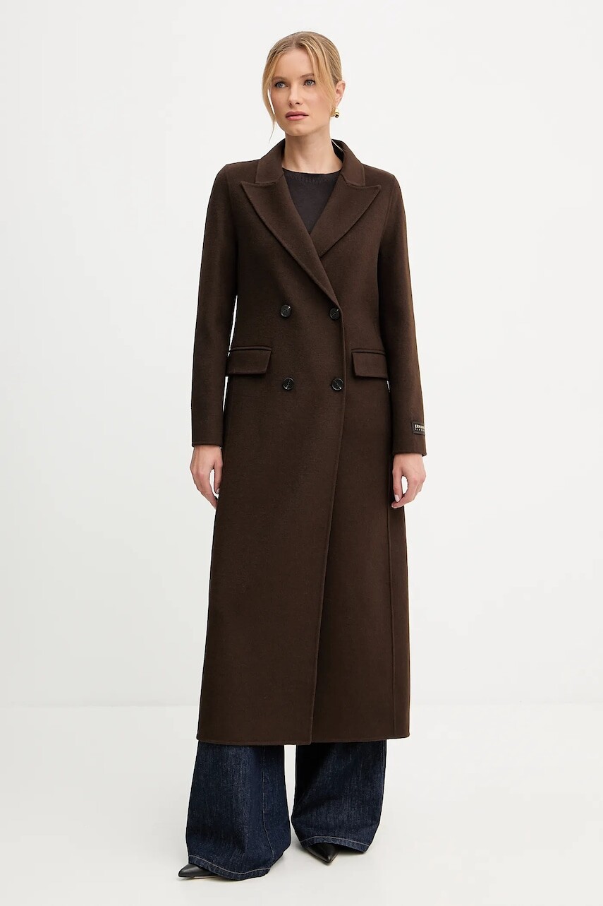 Vlnený kabát ERMANNO Firenze