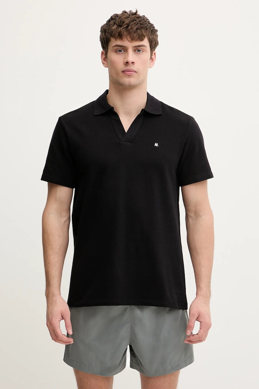 Bavlnené polo tričko Karl Lagerfeld KL METAL