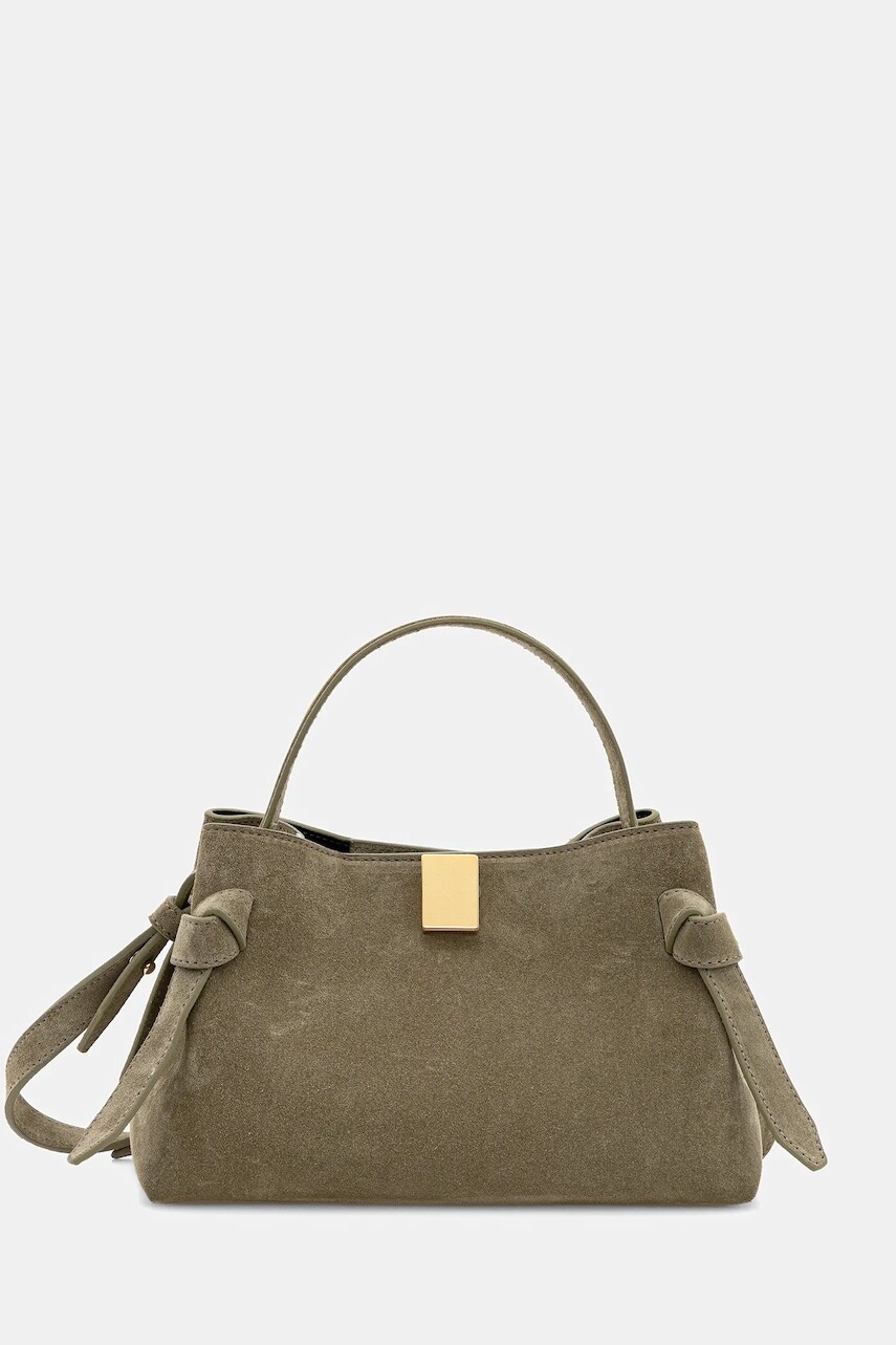 Semišová kabelka Yuzefi GYOZA MINI