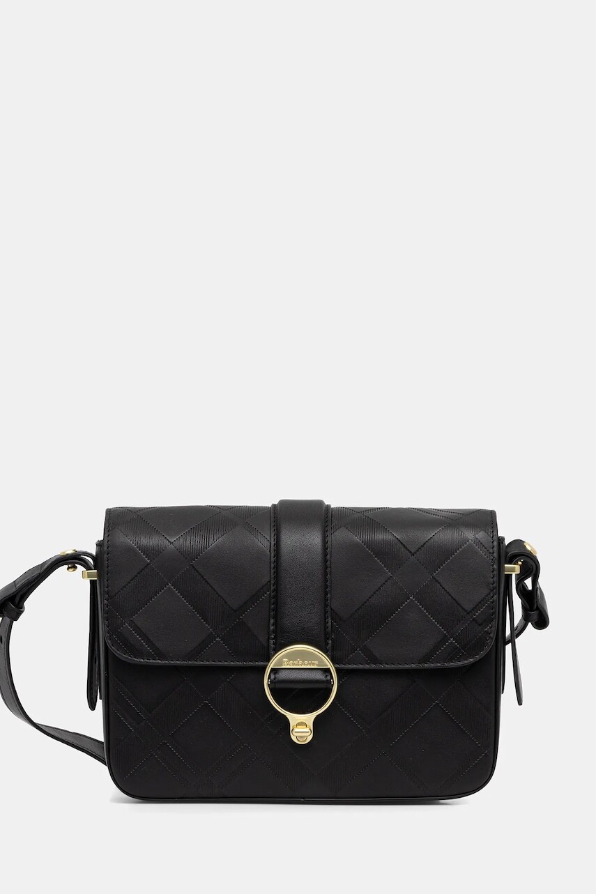 Kožená kabelka Barbour Rosa