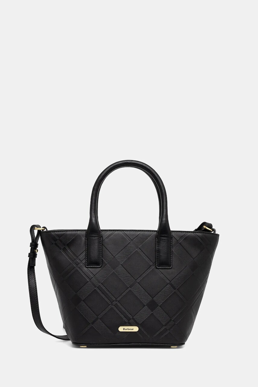 Kožená kabelka Barbour