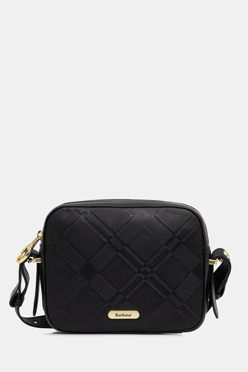 Kožená kabelka Barbour Daphne